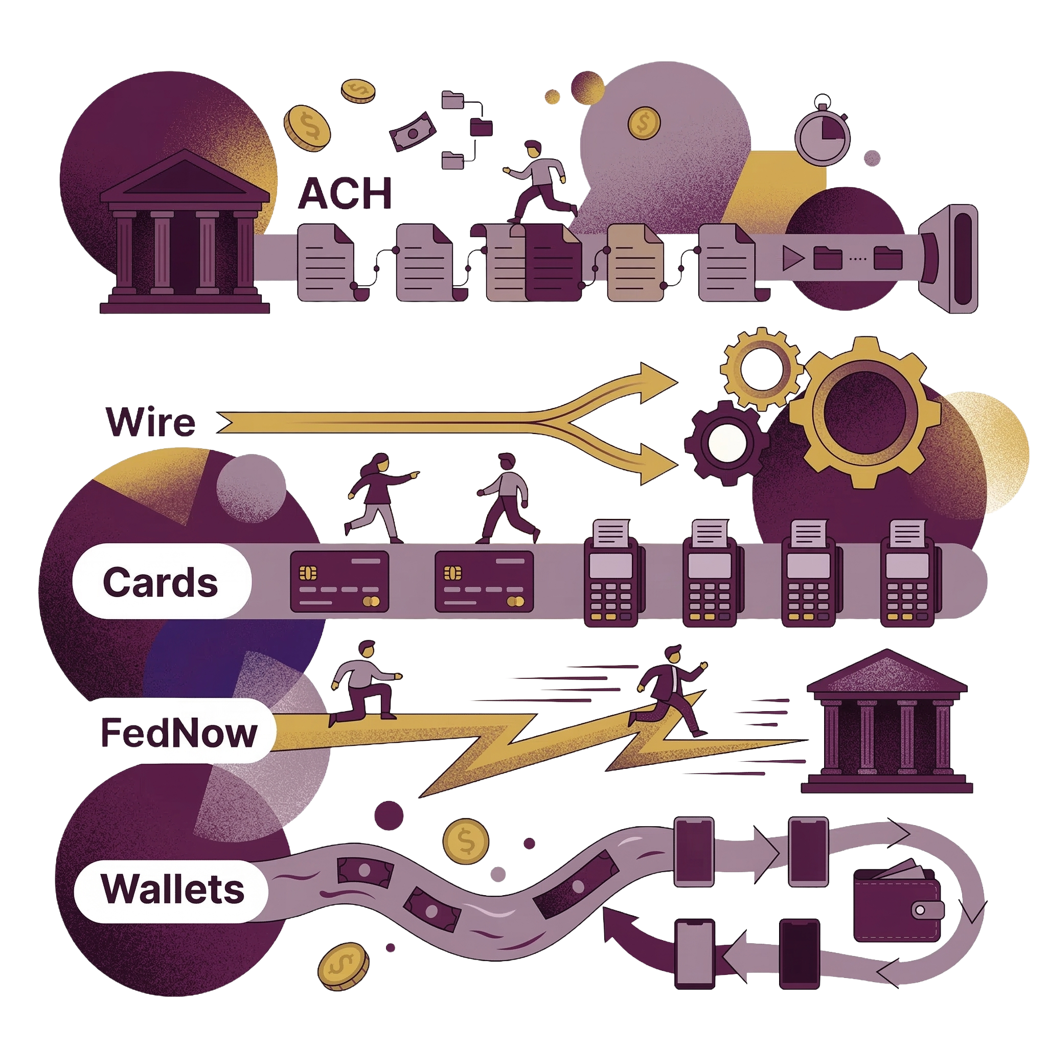 Payment Rails architecture diagram